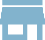 Store Front Icon Icon of a store front